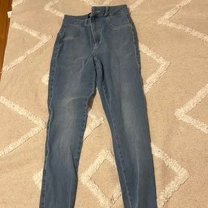 Fit Jeans Skinny No Rips Size XS